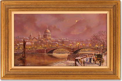 Gordon Lees | London Scene, Original Oil Painting on Canvas