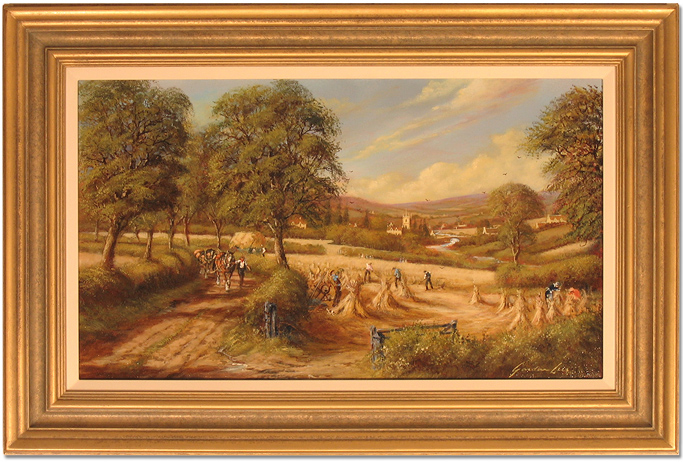 Gordon Lees, Signed oil painting