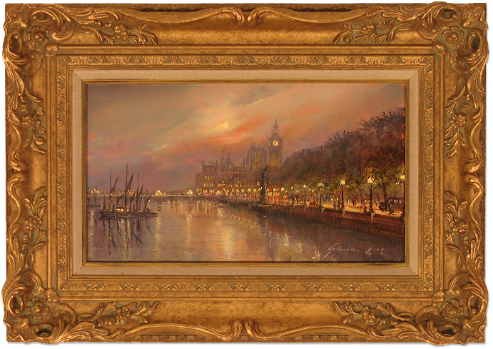 Gordon Lees, Signed oil painting