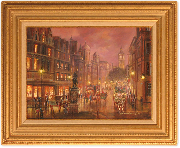 Gordon Lees, Signed oil painting