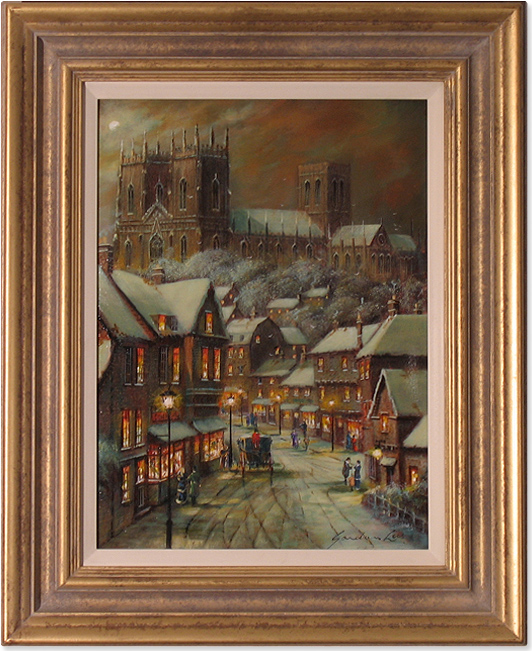 Gordon Lees, Signed oil painting