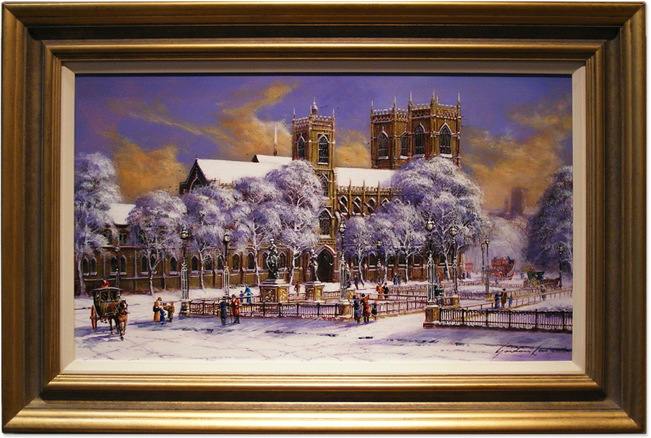 Gordon Lees, Signed oil painting