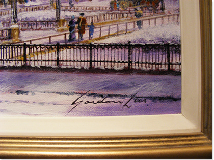 Gordon Lees | London Scene, Original Oil Painting on Canvas