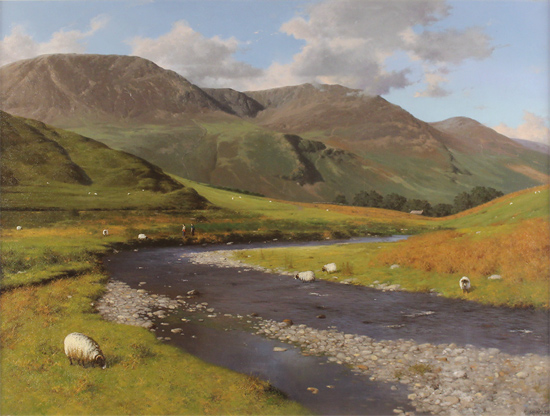 Howard Shingler | Original Oil Painting on Canvas, Buttermere