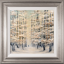 Jay Nottingham, Original oil painting on panel, Winter Wonderland 