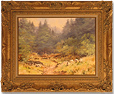 Joe Hush | Original Oil Painting, Country Scene