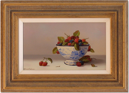 Johannes Eerdmans - Summer Fruits, Original Oil Painting
