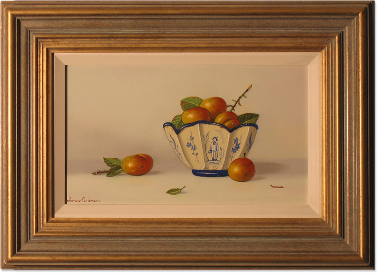 Johannes Eerdmans, Signed, Original Oil Painting on Panel