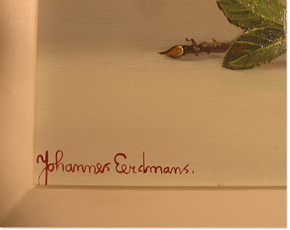 Johannes Eerdmans | Plums in China, Original Oil Painting