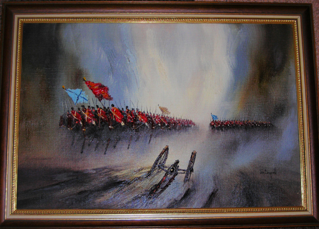 John Bampfield, Signed oil on canvas