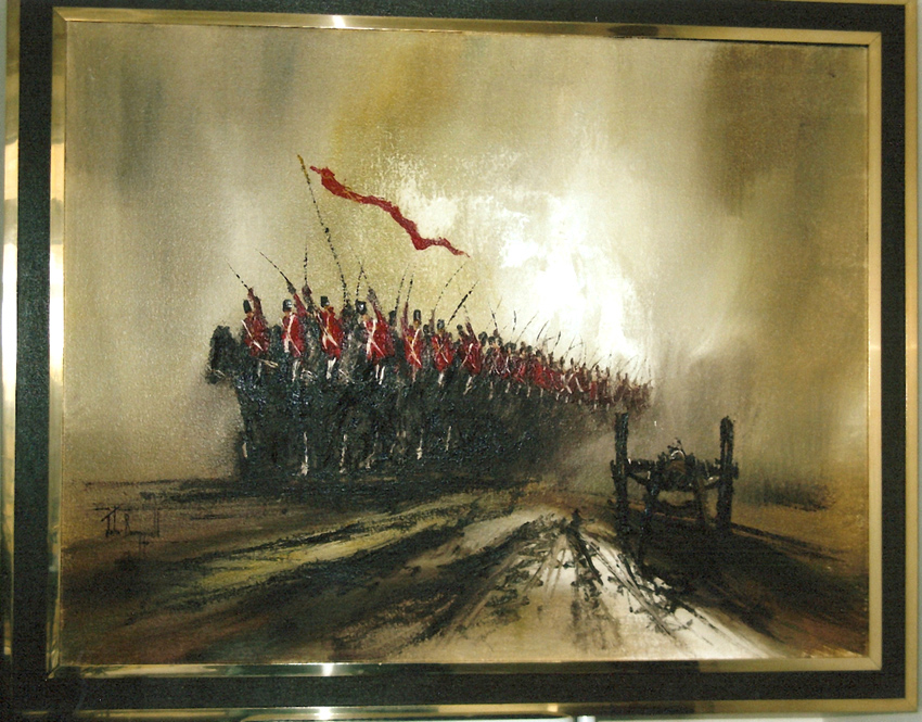 John Bampfield, Signed oil on canvas