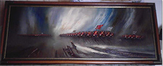 John Bampfield, Original Oil Painting on Canvas