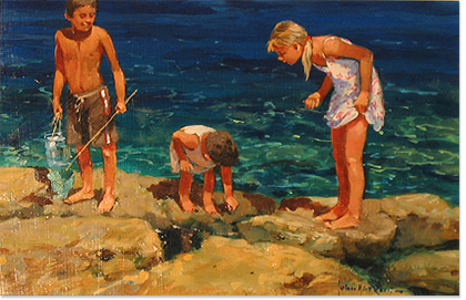 John Haskins, Original Oil Painting