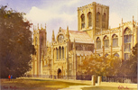 Ken Burton, Watercolour, York Minster