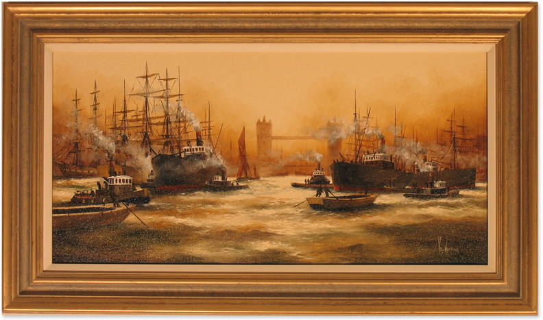 Ken Hammond, Signed original oil painting