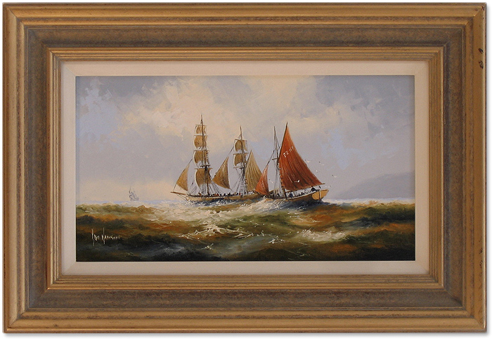 Ken Hammond, Signed original oil painting