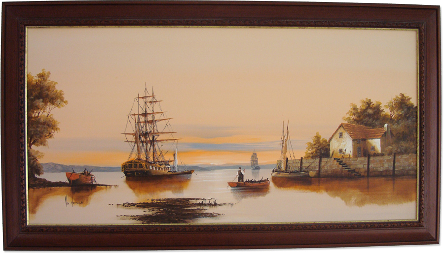 Ken Hammond, Signed original oil painting