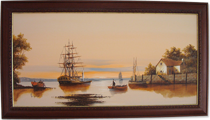 Ken Hammond, Oil painting on canvas