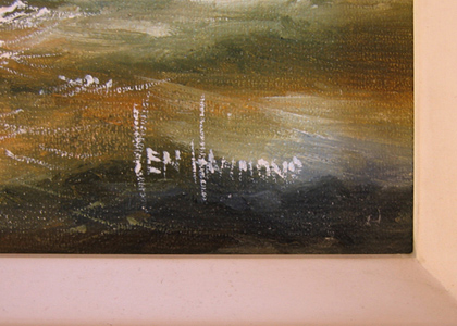 Ken Hammond | Oil on Panel, Marine Scene