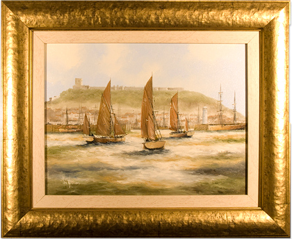 Ken Hammond | Marine Scene, Original Oil Painting on Canvas