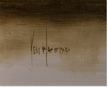 Ken Hammond | Marine Scene, Original Oil Painting on Canvas