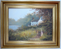 Les Parson, Original Oil Painting on canvas