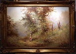 Les Parson, Oil on canvas 