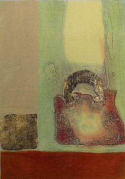 Mark Spain, Limited edition collagraph, Mirage