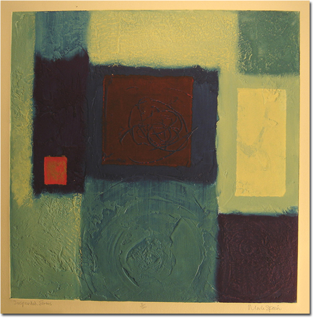 Mark Spain, Signed Limited Edition Collagraph