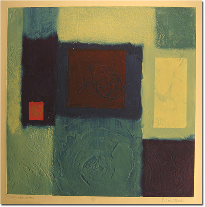 Mark Spain, Signed Limited Edition Collagraph