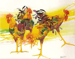 Mary Ann Rogers | Signed Limited Edition Print, All Boys Together