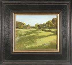 Michael John Ashcroft, ROI, Original oil painting on panel, Grape Lane