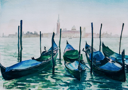Michael Aubrey, Watercolour