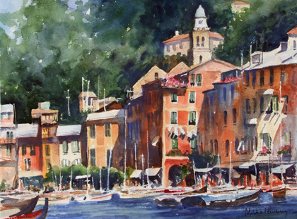 Michael Aubrey, Watercolour