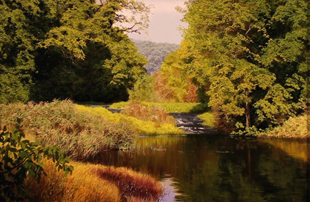 Michael James Smith, 'Lathkill Dale, Derbyshire'
Oil on canvas