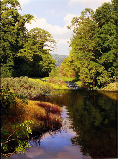 Michael James Smith, Signed original oil painting on canvas