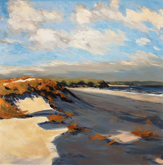 Paul Lancaster, Original oil painting on panel, Sea Breeze