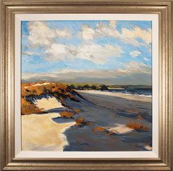 Paul Lancaster, Original oil painting on panel, Beyond the Dunes