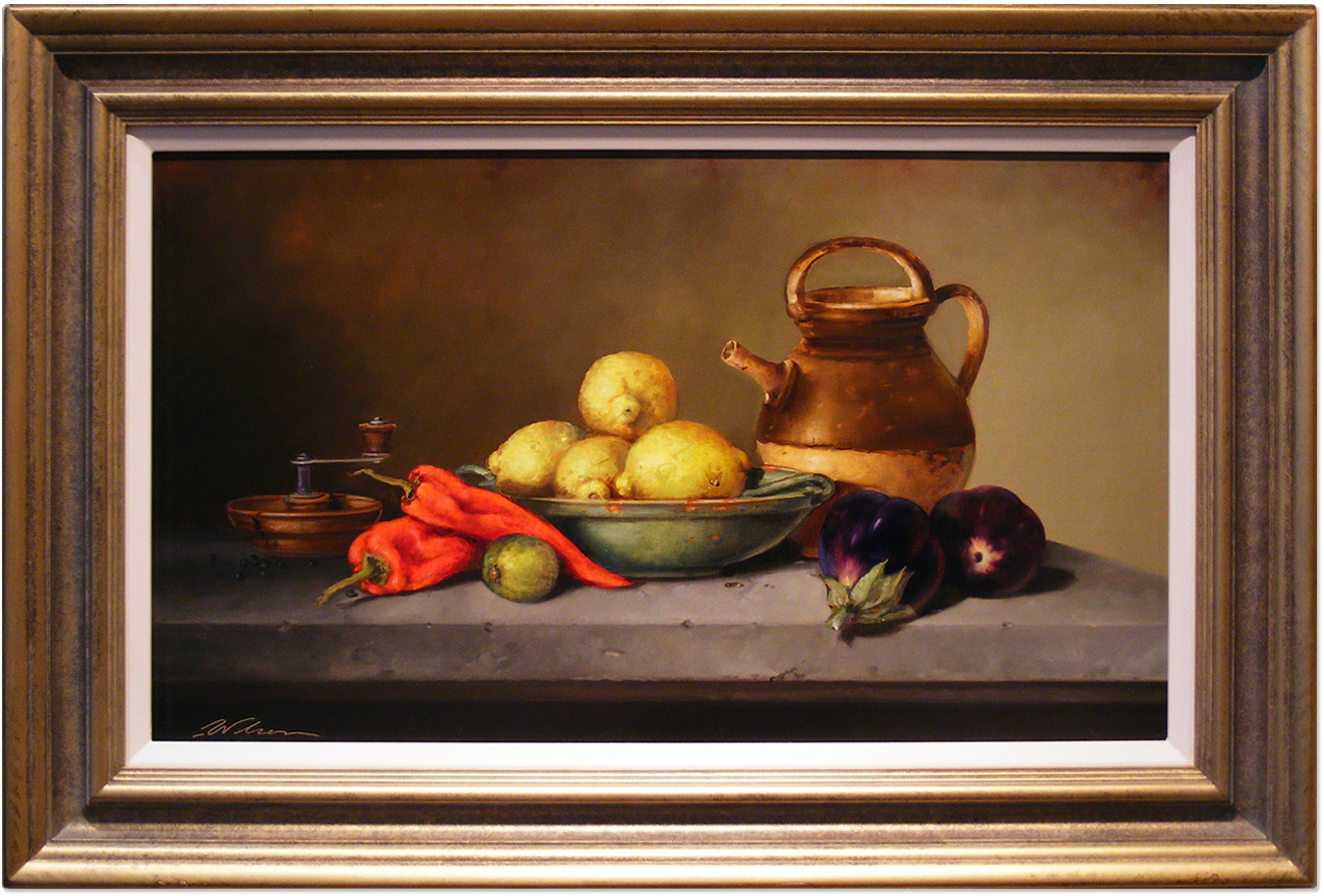 Paul Wilson, Signed, Original Oil Painting on Board