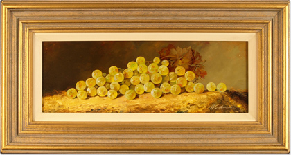 Paul Wilson | Original Oil Painting, Grapes
