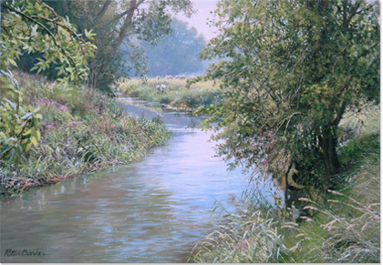 Peter Barker, original oil painting on canvas