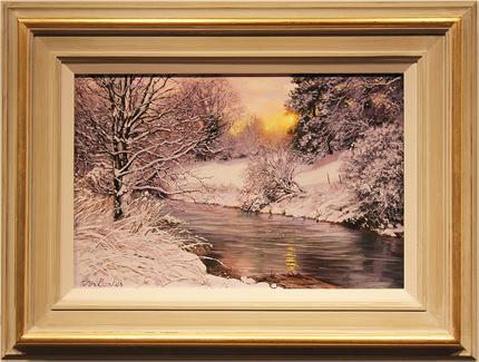 Peter Barker, original oil painting on panel