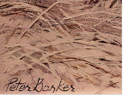 Peter Barker, original oil painting on panel