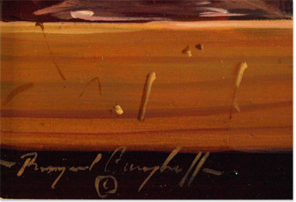 Raymond Campbell - Original Oil Painting on Panel