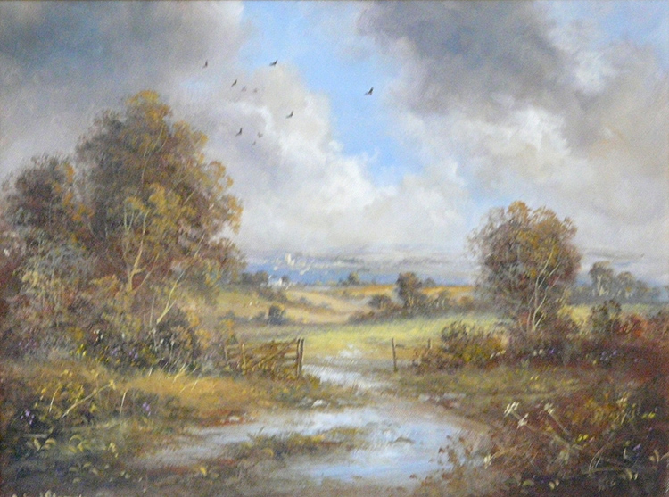 Richard Blowey, Signed, Original Oil Painting on Canvas