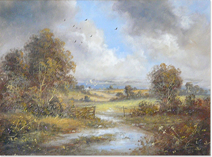 Richard Blowey | Springer Spaniels, Original Oil Painting on Canvas