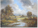 Richard Blowey, Original oil painting on canvas