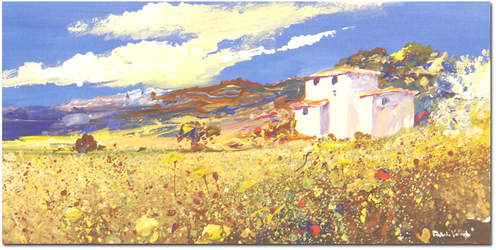 Roberto Luigi Valente, Signed, original acrylic on board 