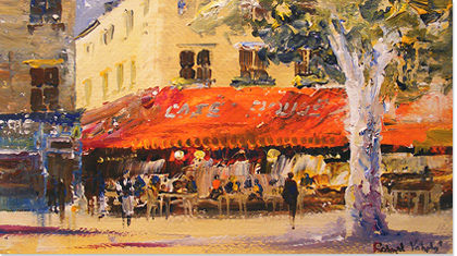 Roberto Luigi Valente , Original Oil (Acrylic) 