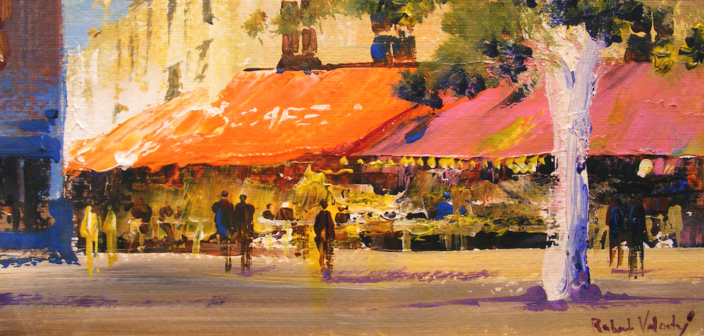 Roberto Luigi Valente, Signed, original acrylic on board 